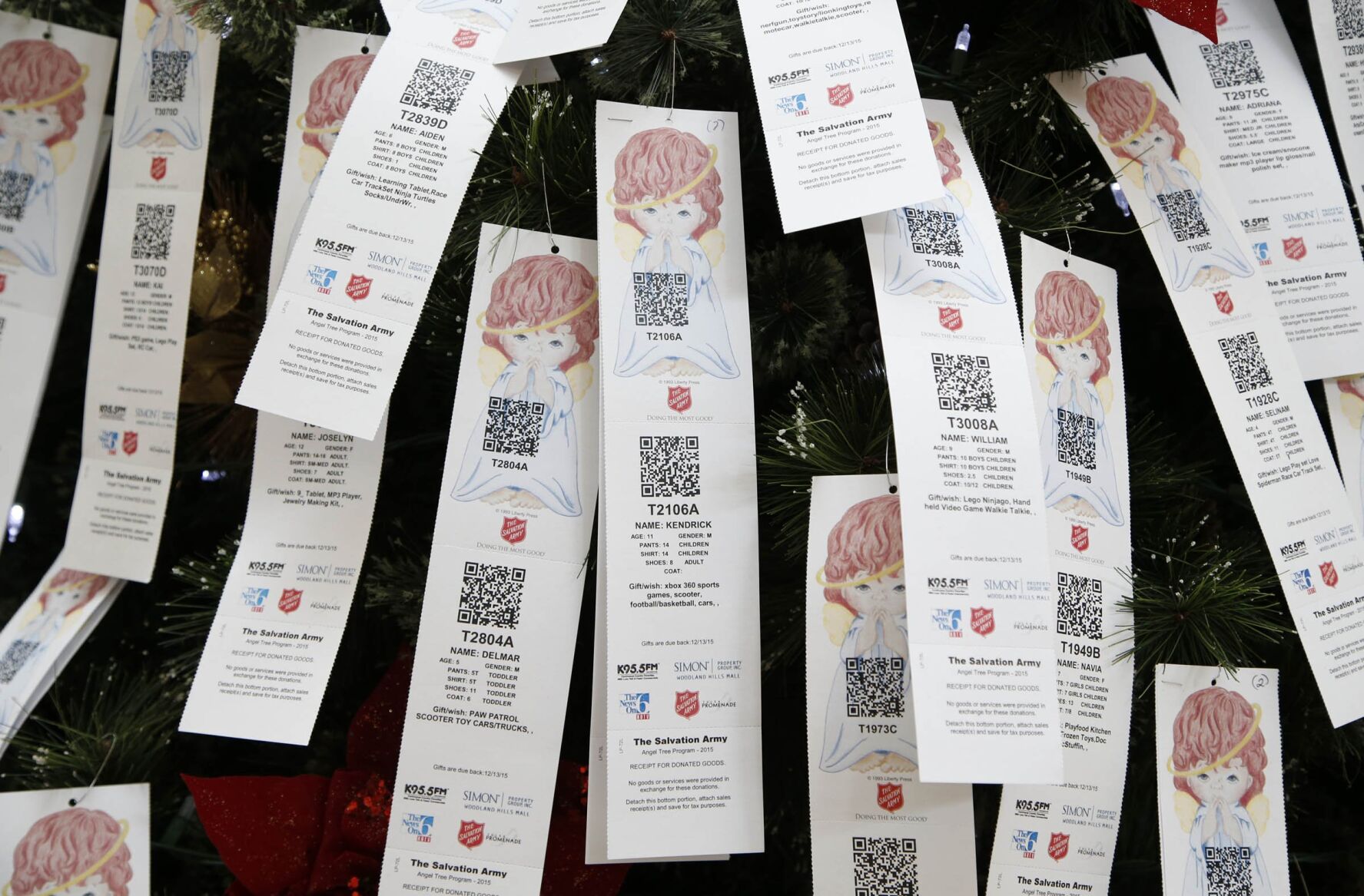 Angel Tree – The Salvation Army